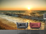 Fototapete Sonnenuntergang am Meer