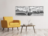 Leinwandbild Panorama Westminster Bridge