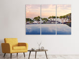 Leinwandbild 3-teilig Die Landschaft am Meer
