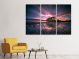 Leinwandbild 3-teilig Faszinierende Landschaft am Meer