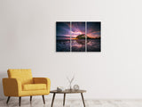 Leinwandbild 3-teilig Faszinierende Landschaft am Meer
