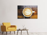 Leinwandbild 3-teilig Kaffee-Pause