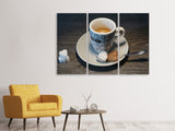 Leinwandbild 3-teilig Ein Espresso