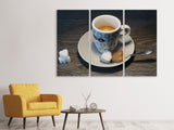 Leinwandbild 3-teilig Ein Espresso