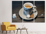 Leinwandbild 3-teilig Ein Espresso