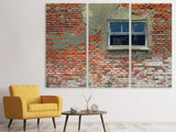 Leinwandbild 3-teilig Altes Fenster