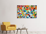 Leinwandbild 3-teilig Mosaik Steine