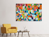 Leinwandbild 3-teilig Mosaik Steine