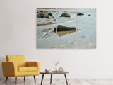 Leinwandbild 3-teilig Strand Momente