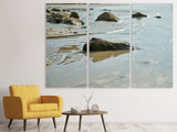 Leinwandbild 3-teilig Strand Momente