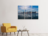 Leinwandbild 3-teilig New York im Winter