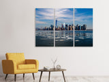 Leinwandbild 3-teilig New York im Winter