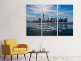 Leinwandbild 3-teilig New York im Winter