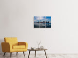 Leinwandbild 3-teilig New York im Winter