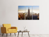 Leinwandbild 3-teilig Empire State Building