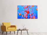 Leinwandbild 3-teilig Bunte Quallen