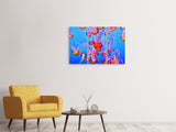 Leinwandbild 3-teilig Bunte Quallen
