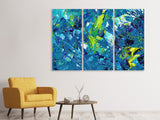 Leinwandbild 3-teilig Wand Malerei