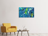 Leinwandbild 3-teilig Wand Malerei