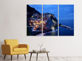 Leinwandbild 3-teilig Cinque Terre