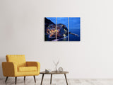 Leinwandbild 3-teilig Cinque Terre