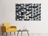 Leinwandbild 3-teilig 3D Design