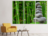 Leinwandbild 3-teilig XL Feng Shui