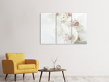 Leinwandbild 3-teilig Fantastische Orchideen