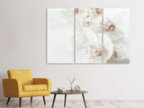 Leinwandbild 3-teilig Fantastische Orchideen