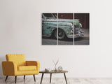 Leinwandbild 3-teilig Oldtimer Lack ab