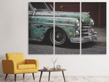 Leinwandbild 3-teilig Oldtimer Lack ab