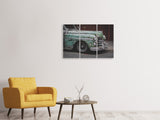 Leinwandbild 3-teilig Oldtimer Lack ab