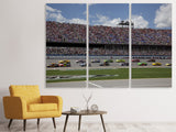 Leinwandbild 3-teilig In Nascar