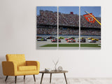 Leinwandbild 3-teilig Autorennen in Nascar