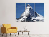 Leinwandbild 3-teilig Matterhorn Schweiz