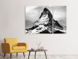 Leinwandbild 3-teilig Das prachtvolle Matterhorn