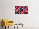 Leinwandbild 3-teilig Fruchtige Beeren