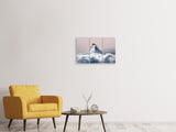 Leinwandbild 3-teilig Matterhorn in Wolken