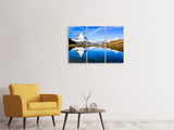 Leinwandbild 3-teilig Riffelsee Zermatt