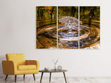Leinwandbild 3-teilig Blubb