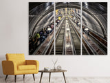 Leinwandbild 3-teilig in der Metro