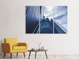 Leinwandbild 3-teilig Steile Treppe