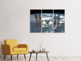 Leinwandbild 3-teilig Ein Satellit