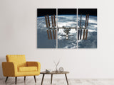 Leinwandbild 3-teilig Ein Satellit