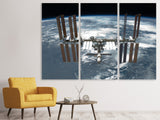 Leinwandbild 3-teilig Ein Satellit