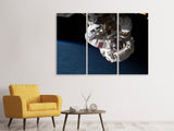 Leinwandbild 3-teilig Astronaut in XL