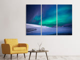 Leinwandbild 3-teilig Das Polarlicht