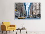 Leinwandbild 3-teilig Mitten in Manhattan