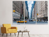 Leinwandbild 3-teilig Mitten in Manhattan