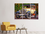 Leinwandbild 3-teilig Gepflegter Oldtimer